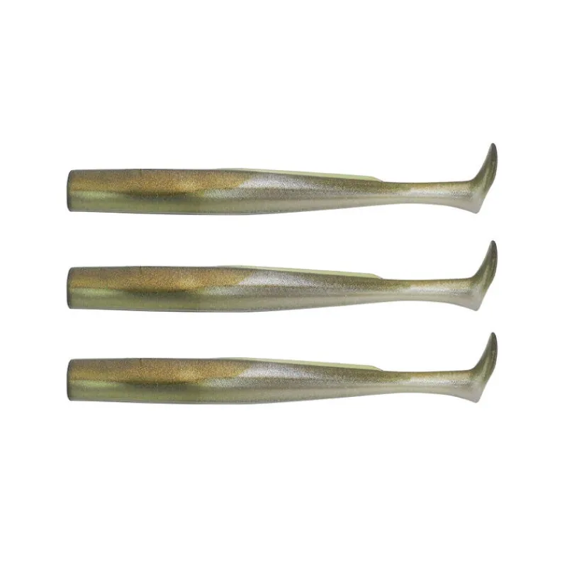 FIIISH Pêche Aux Leurres|Leurres-3 corps crazy paddle tail 12cm