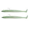 FIIISH Pêche Aux Leurres|Leurres-2 leurres souples Double Combo crazy paddle Tail 12cm shore 7g