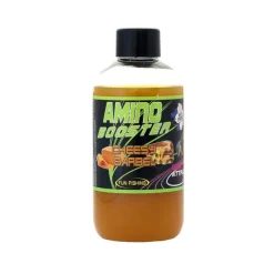 FUN FISHING Appâts / Amorces-Additif Liquide Amino Booster Cheesy Barbel 185ml