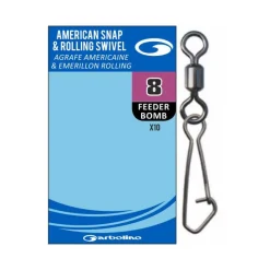 GARBOLINO Acc. De Montage Feeder-Agrafe Americaine & Emerillon Rolling