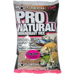 BAIT TECH Appâts / Amorces-Amorce Pro Natural Dark 1.5Kg