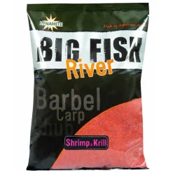DYNAMITE BAITS Appâts / Amorces-Amorce Big Fish River Arôme Schrimp / Krill 1.8kg