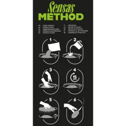 SENSAS Appâts / Amorces-Amorce Feeder Method Mix Red Krill 1kg