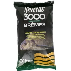 SENSAS Appâts / Amorces-Amorce 3000 bremes jaune tracante 1kg