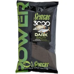 SENSAS Appâts / Amorces-Amorce 3000 Power Dark Salty 1kg
