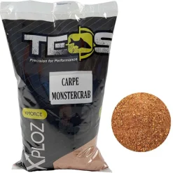 TEOS Offre À Volume Coup & Feeder|Appâts / Amorces-Amorçe Xploz Carpe Monster Crab 1kg