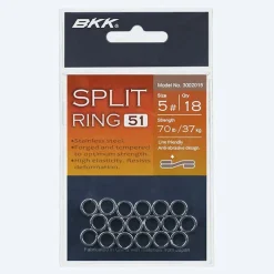 BKK Montages / Hameçons-Anneaux brisés Split Ring-51