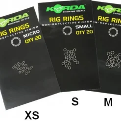KORDA Acc.Montages/Hameçons-Anneaux carpe rig ring