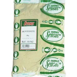 SENSAS Appâts / Amorces-Argile grise sèche bentonite 1kg