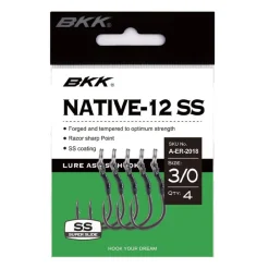 BKK Lignes Et Accessoires De Montage|Hameçons Et Montages-Assist Native-12 SS
