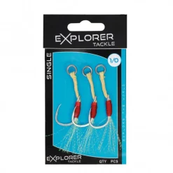 EXPLORER TACKLE Montages / Hameçons-Assist hooks single