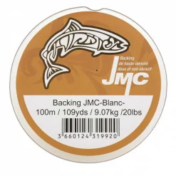 JMC Soie-Backing Blanc 20lbs bobine de 50m