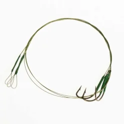 X-LINE Carnassier Au Posé-Bas de ligne acier carnassier hameçon simple 7kg (x3)