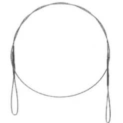 CANNELLE Carnassier Au Posé-Bas de ligne acier carnassier multiflex c725 40cm