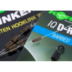 KORDA Acc.Montages/Hameçons-Bas de ligne carpe iq d rig barbed (x1)