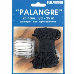 FLASHMER Bas De Lignes / Lignes Montées-Bas de Ligne Eco Palangre Pêche à la Sole 25 hameçons