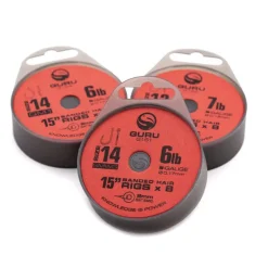 GURU Hameçons / Bas De Ligne Feeder-Bas de ligne SMWG Bait Bands 15" (x8)