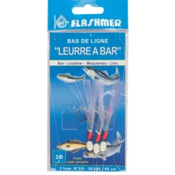 FLASHMER Bas De Lignes / Lignes Montées|Leurres-Bas de ligne mer leurre a bar