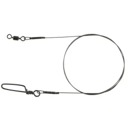 SPRO Hameçons Et Montages-Bas de Ligne Monté Matt Black Leader 1x7 Titanium(x1)