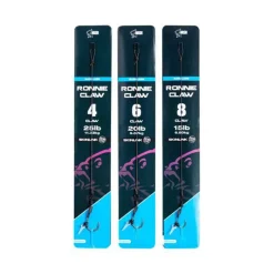 NASH Acc.Montages/Hameçons-Bas De Ligne Ronnie Claw Rig Barbless