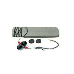 OVERFIGHT Acc. Montage / Hameçons-Bas de ligne Rig With Rattler 6/0 1m