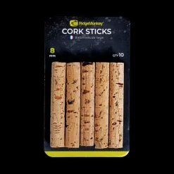 RIDGE MONKEY Acc.Montages/Hameçons-Batonnets de Liège Cork Sticks x10