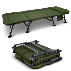 SONIK Bivouac/Confort-Bedchair Bank-TEK Levelbed Wide