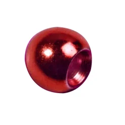 JMC Fly Tying-Billes tungstène métal rouge x25 (plusieurs tailles proposées)