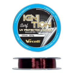 VERCELLI Surfcasting|Tresses, Nylons, Fluorocarbones-Bobine de 1000m de nylon Ignition