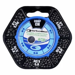 GARBOLINO Plombs-Boite distributrice plombs ronds anglaise compet 5 cases  