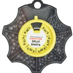 TEAM FRANCE Plombs-Boite plombs fendus coup split