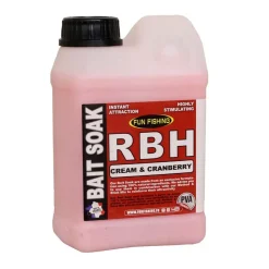 FUN FISHING Appâts Et Fabrication-Booster carpe bait soak system cream et cranberry1l