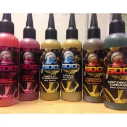 GOO Appâts Et Fabrication-Booster Carpe Spicy Squid Smoke