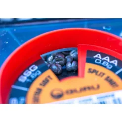 GURU Plombs-Boîte de plombs non toxiques 8 Compartment non-toxic Shot Box