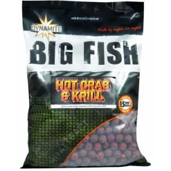 DYNAMITE BAITS Appâts Et Fabrication-Bouillettes Big Fish Hot Crab et Krill 1kg
