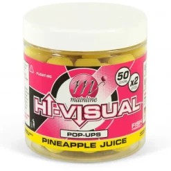 MAINLINE Appâts Et Fabrication-Bouillettes flottantes carpe hi-visual pop ups pineapple juice 15mm