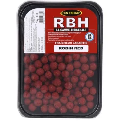 FUN FISHING Offre À Volume Carpe|Appâts Et Fabrication-Bouillettes RBH Boilies Robin Red 800g