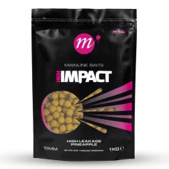 MAINLINE Appâts Et Fabrication-Bouillettes Hi Impact High Leakage Pineapple 1kg