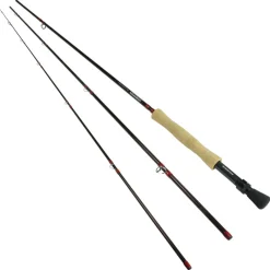 SILVER STONE Cannes-Canne mouche silverstone redwave 10' soie 7-8 (3 brins)