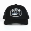 GRUNDENS Casquettes, Bonnets Et Chapeaux-Casquette Bluefin Trucker Solid Black