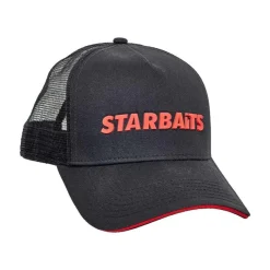 STARBAITS Casquettes, Bonnets Et Chapeaux|Vêtements-Casquette STB Black & Red