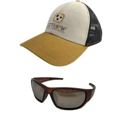 Lunettes|Casquettes, Bonnets Et Chapeaux-Casquette STROW + Lunette polarisante AQUATREKK