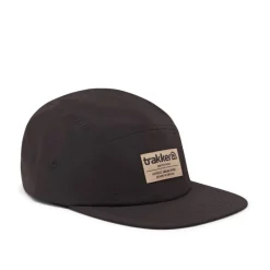TRAKKER Casquettes, Bonnets Et Chapeaux|Vêtements-Casquette CR 5 Panel Black Cap