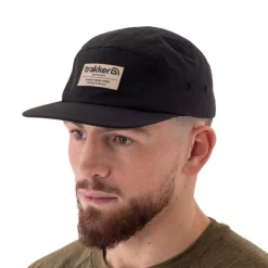 TRAKKER Casquettes, Bonnets Et Chapeaux|Vêtements-Casquette CR 5 Panel Black Cap
