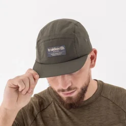 TRAKKER Casquettes, Bonnets Et Chapeaux|Vêtements-Casquette CR 5 Panel Green Cap