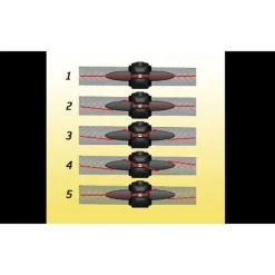 DELKIM Détection|Cannes-Clip ligne smart clip - multipurpose line clip pack de 3