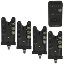 PROWESS Détection-Coffret 4 détecteurs carpe absolum + centrale