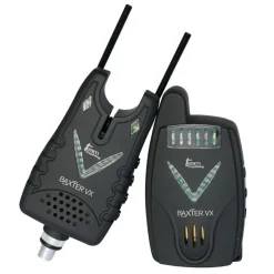 TEAM CARPFISHING Détection-Coffret 3 détecteurs carpe baxter vx + centrale