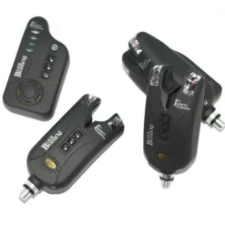 TEAM CARPFISHING Détection-Coffret 3 détecteurs carpe black buster xe + centrale