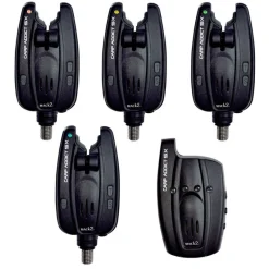 MACK2 Détection-Coffret 4 détecteurs carpe carp addict sx alarm set + centrale